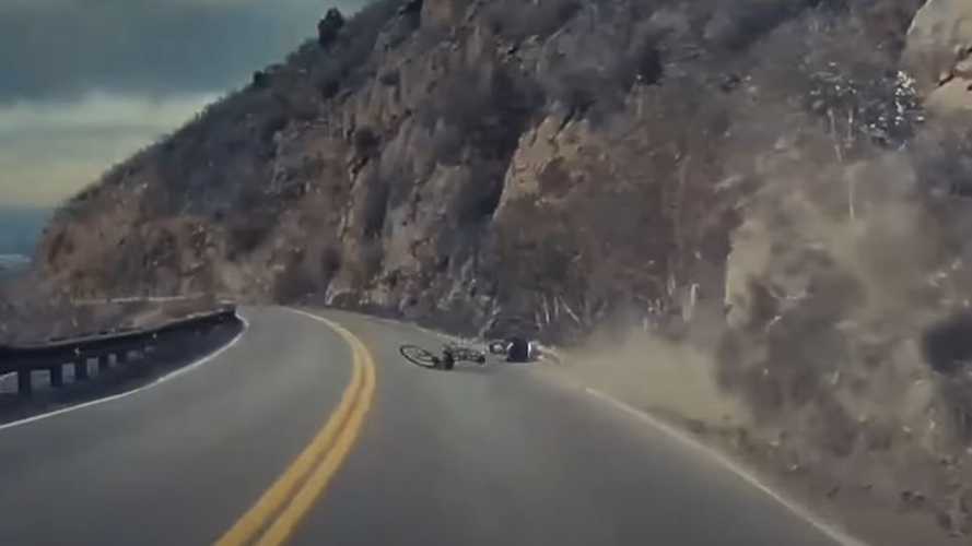 Tesla Model 3 Driver Rushes Cyclist To Hospital After Scary Crash
