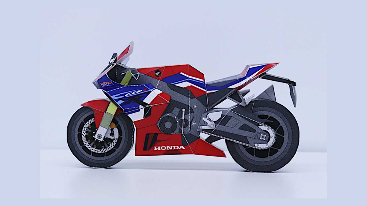 Honda Paper Craft CBR1000RR-R Left Side