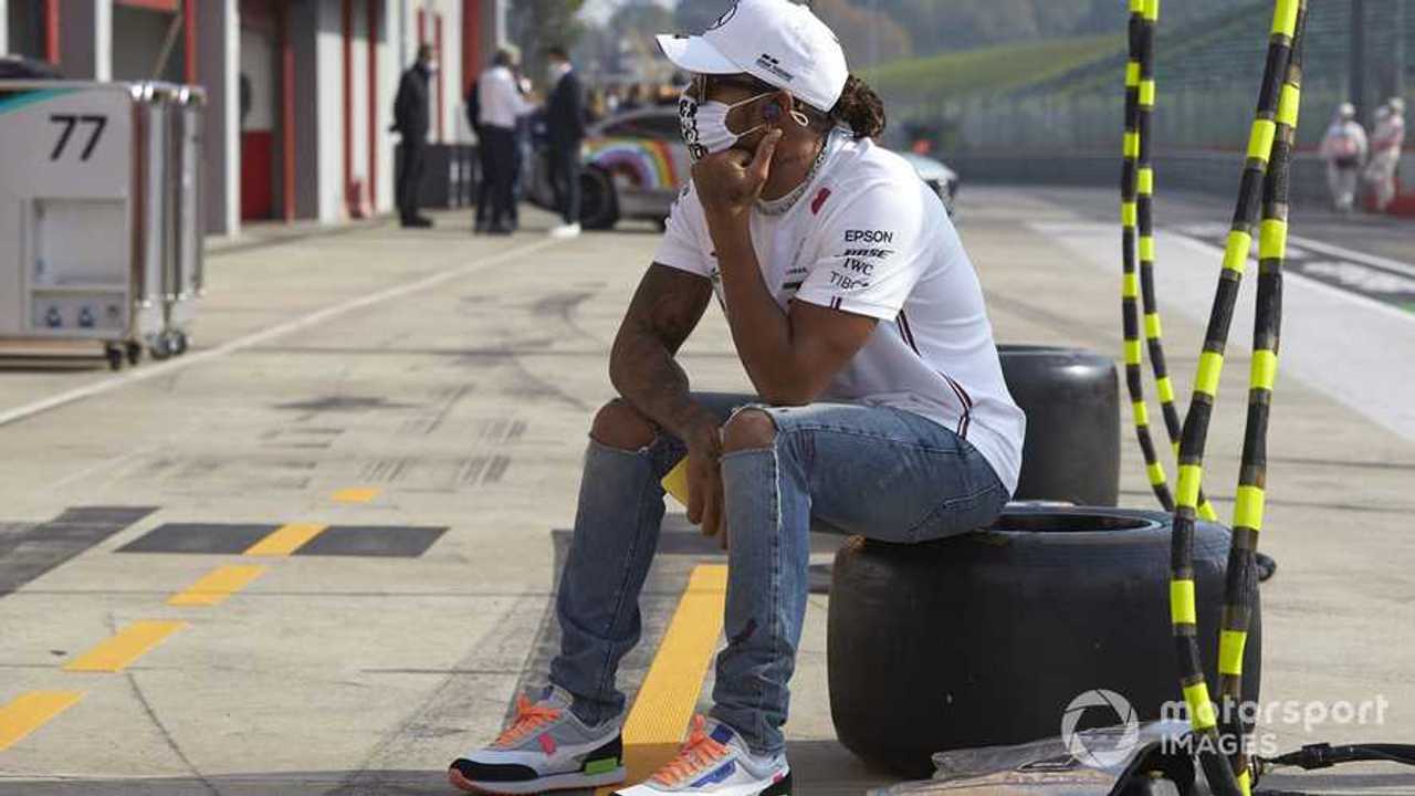 Lewis Hamilton at Emilia-Romagna GP 2020