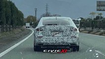 2021 Honda Civic Hatchback casus fotoğraflar