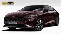 Makyajlı Kia Cadenza render