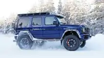 Mercedes G-Klasse 4x4² fast ungetarnt erwischt