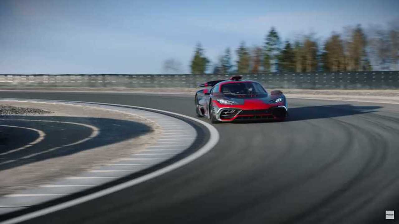 Mercedes-AMG One pista