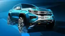 Teaser Volkswagen Amarok de nouvelle génération