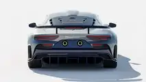 Maserati MC20 With 7 Designs Body Kit Rear View