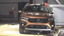 Nuova Dacia Sandero Stepway, i crash test Euro NCAP