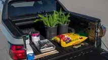 2022 Hyundai Santa Cruz Bed Load With Gardening Gear
