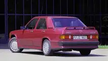 Mercedes-Benz 190 E 2.5-16 der Baureihe W 201 mit 143 kW (195 PS) Leistung (Produktionszeitraum 1988 bis 1993)