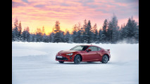 Toyota GT86, la prova tra neve e ghiaccio
