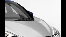 Nuova Nissan Leaf, il rendering