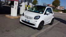 smart fortwo, test di consumo reale Roma-Forlì