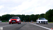 Drag Yarışı: Audi RS6 v. R8 Spyder