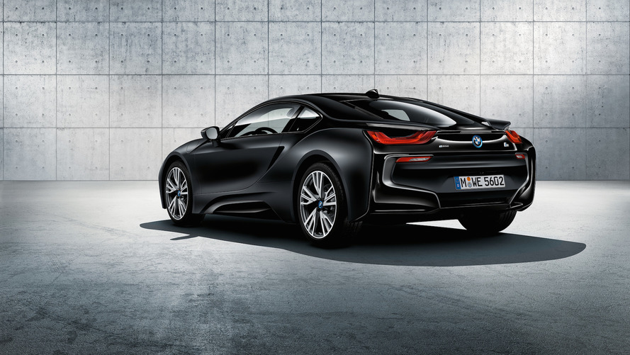 BMW i8 Protonic Frozen Black ve Yellow