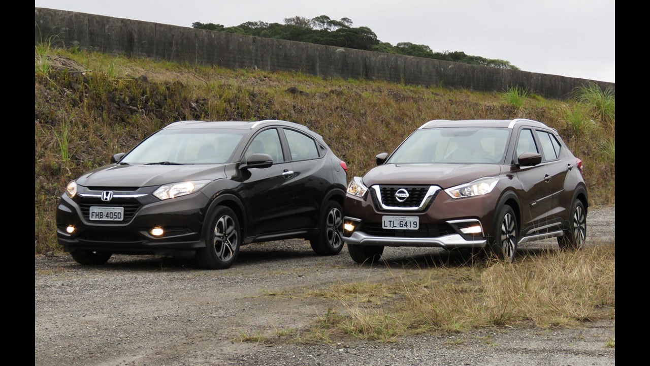 Teste CARPLACE: Nissan Kicks faz duelo "olímpico" contra o Honda HR-V