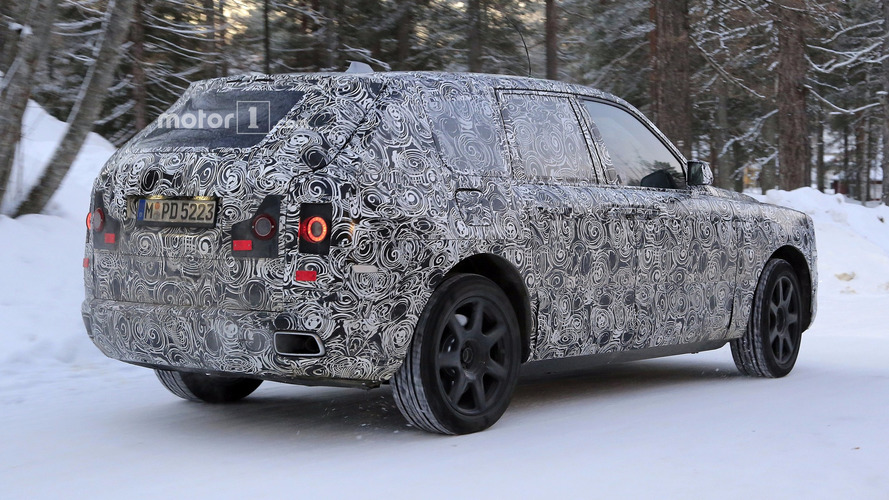 2019 Rolls-Royce Cullinan casus fotoğrafları