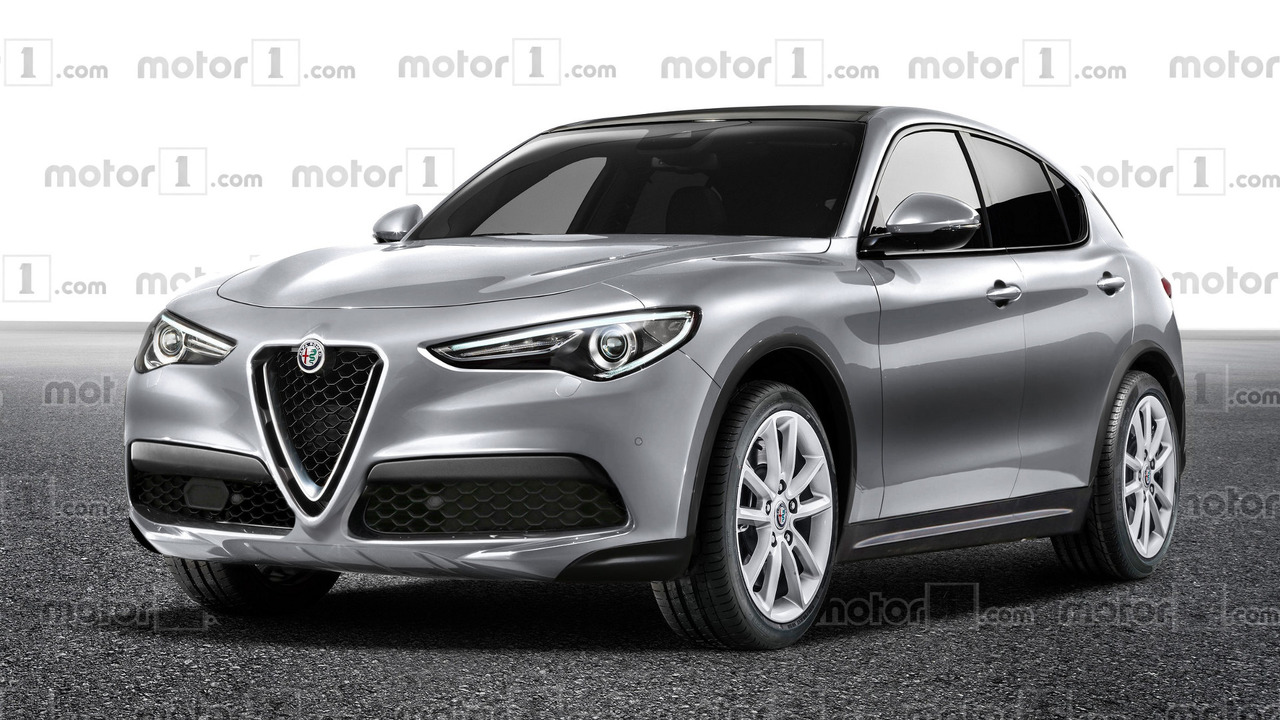 Alfa Romeo Stelvio lesser trim render