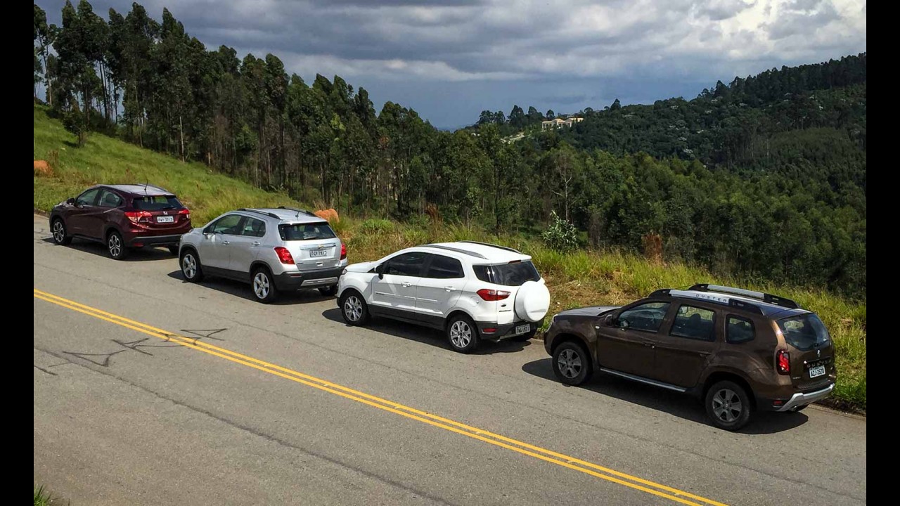 Teste CARPLACE: Honda HR-V encara EcoSport, Tracker e Duster renovado