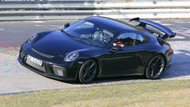 Makyajlı 2017 Porsche 911 GT3 casus fotoğrafları