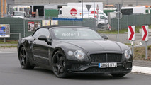 2018 Bentley Continental GTC spy photo