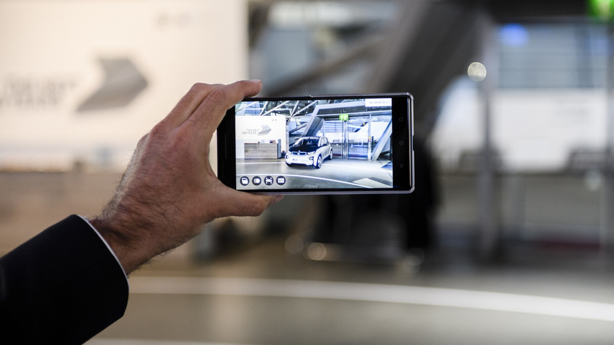 BMW augmented reality product visualizer