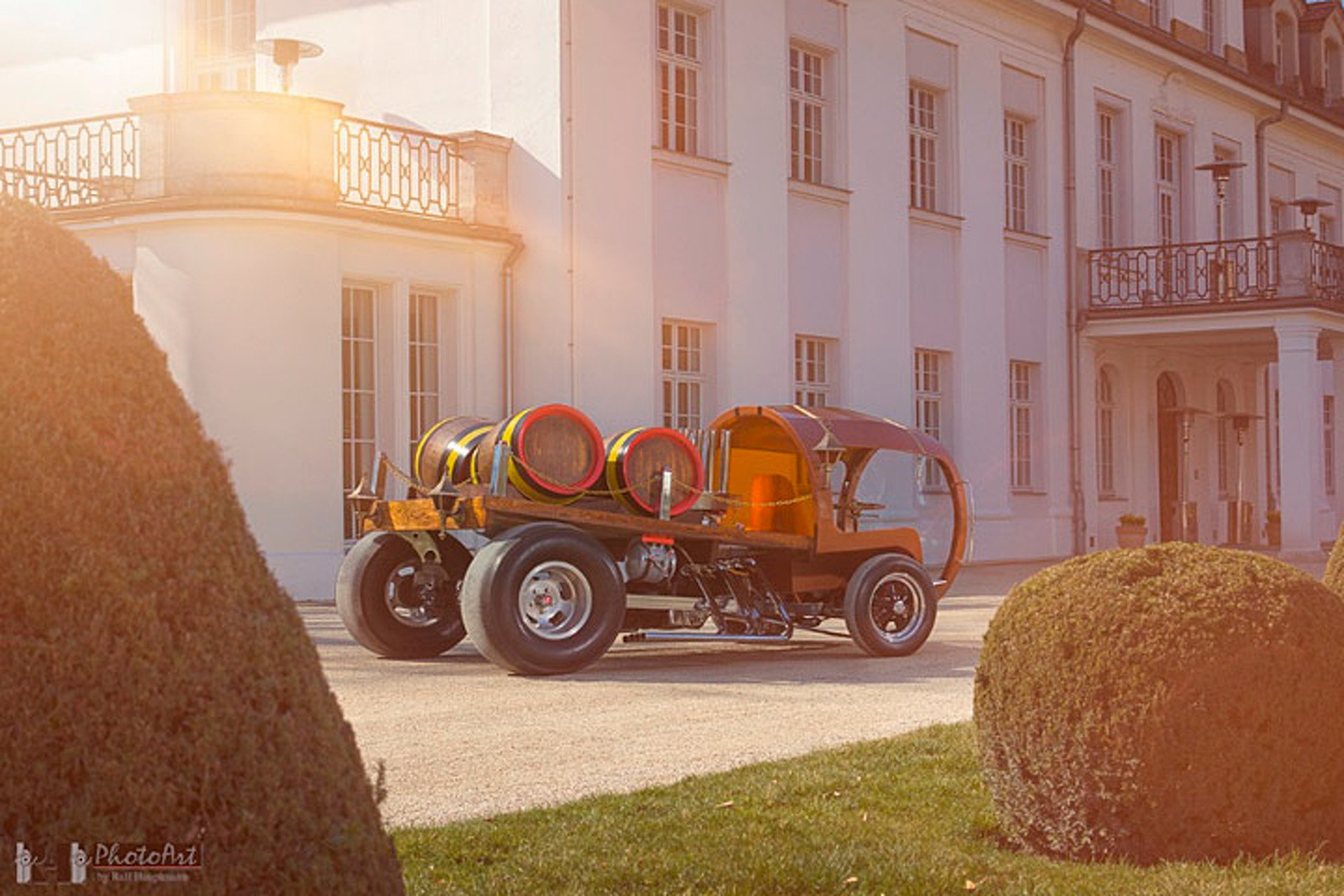 Oh Yes, This Hot Rod is Made of Wine Barrels