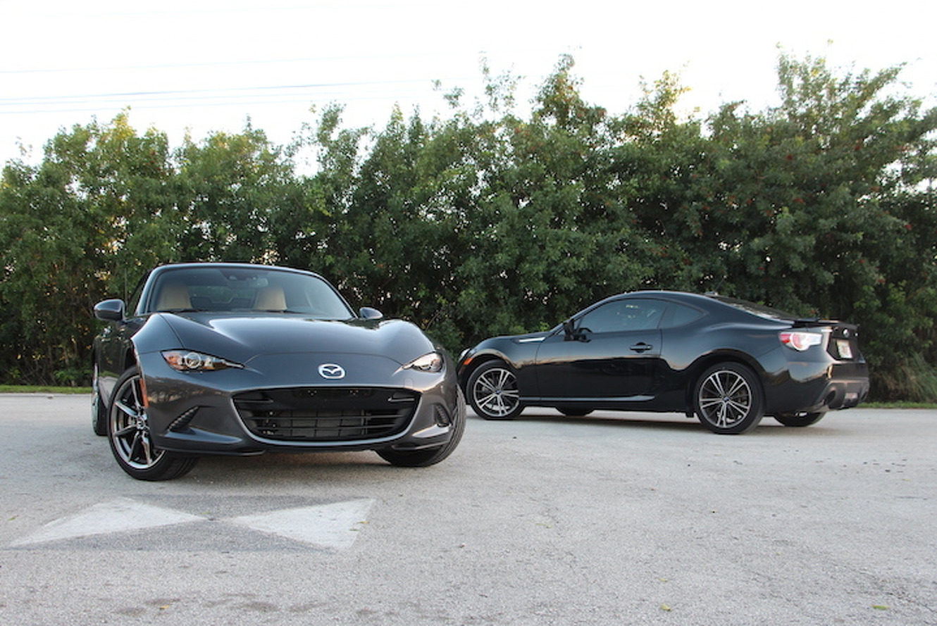 Mazda MX5 Miata vs Subaru BRZ Affordable Sports Car Battle