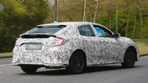 2017 Honda Civic hatchback spy photo