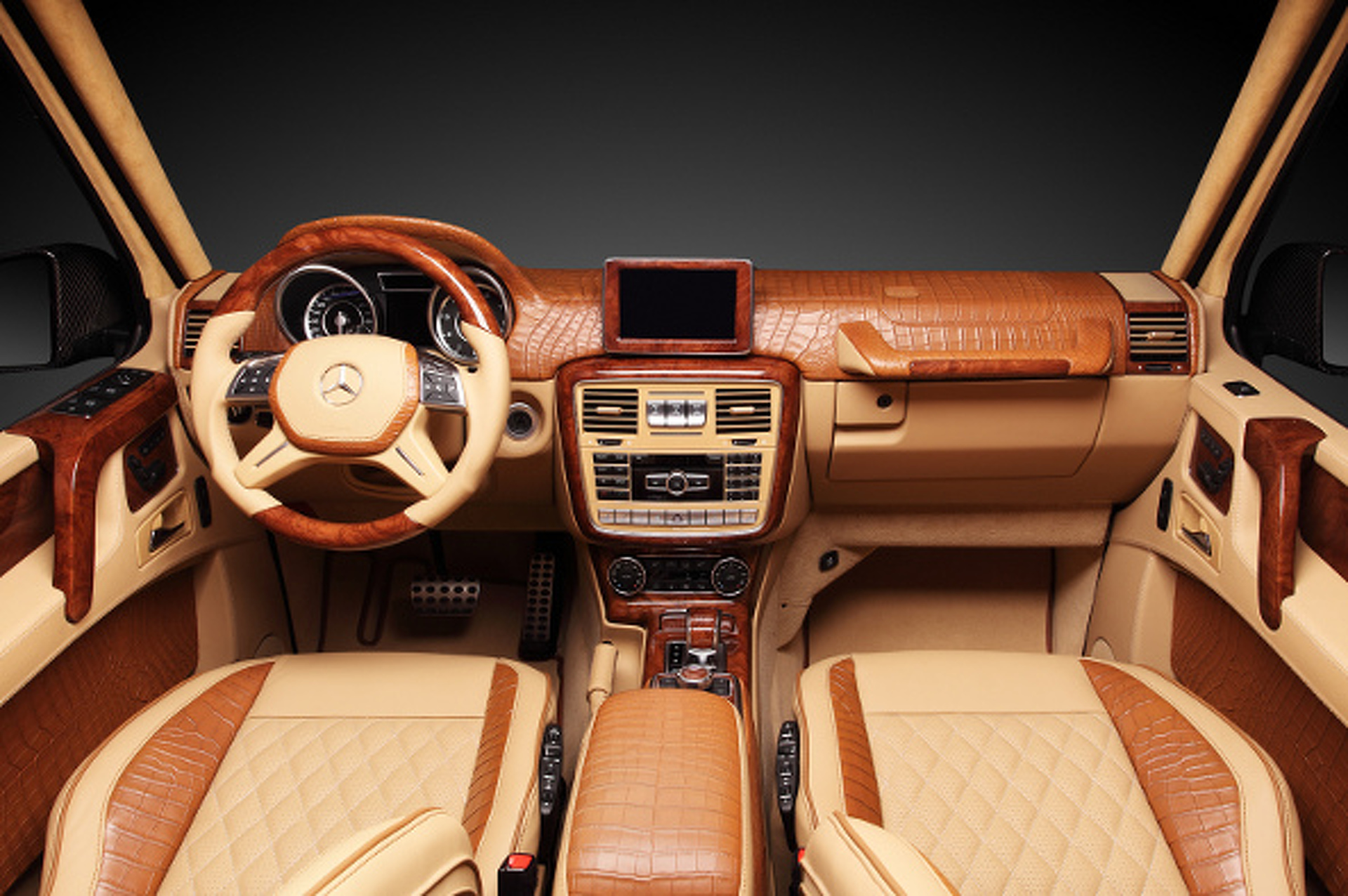 Crocodile-Interior G65 AMG Is Fit For Kanye, Chris Brown