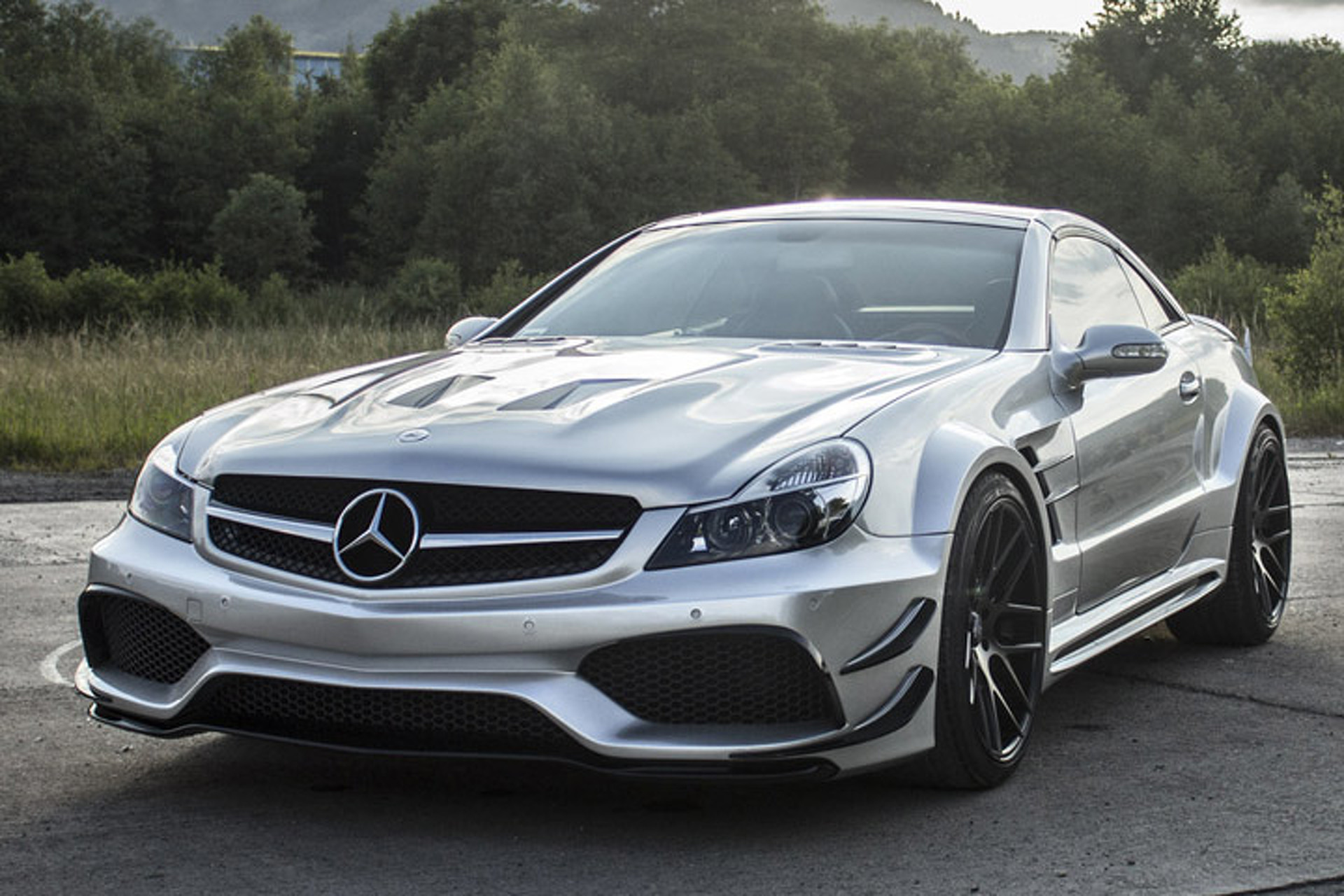 Meet the Angriest Mercedes SL Around