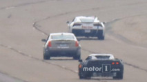 Mid-engine Corvette prototype spy photo