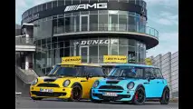 Blaugelbe Mini-Twins