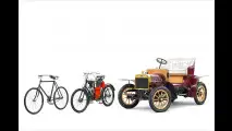 1899: Produktion von Motorrädern beginnt
