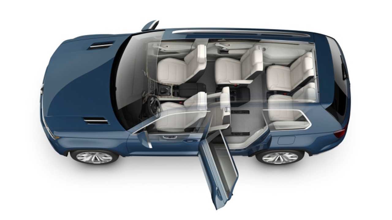 VW To Have The First Extended Range Plug-In With Seating For Up To Seven?