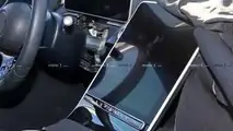2020 Mercedes S-Class interior spy photo