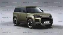 2020 Model 3 Kapılı Land Rover Defender'ın Hayali Tasarımı (Render)