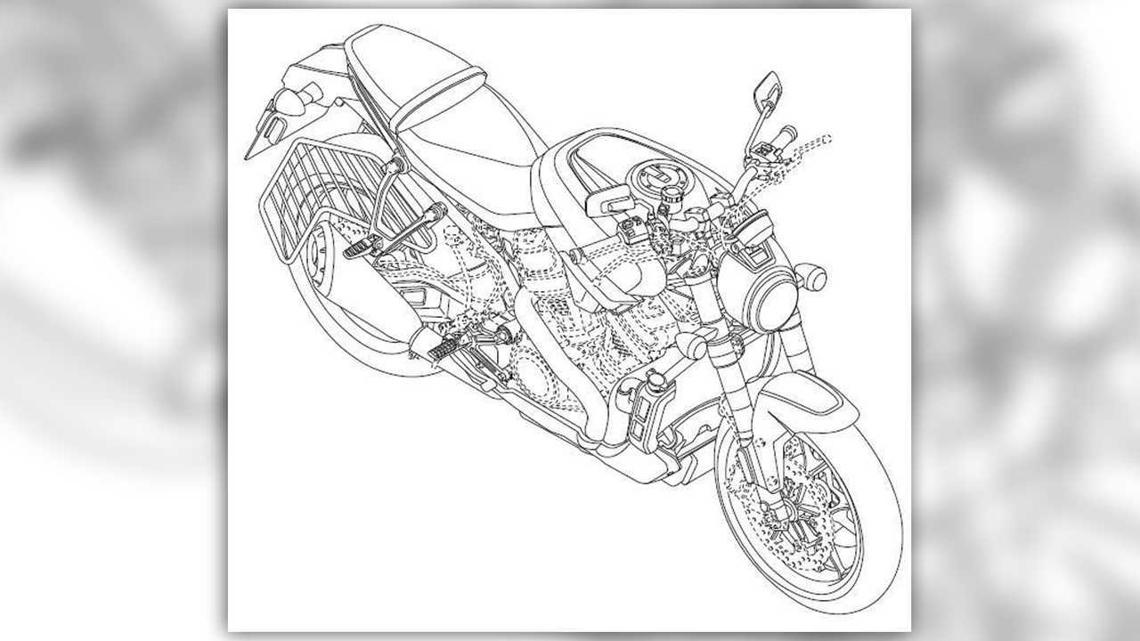 Harley-Davidson Streetfighter Design Filing