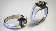 Lamborghini Huracan Themed Engagement Ring