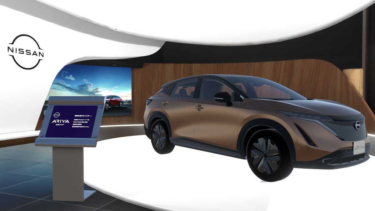 Nissan Crossing, lo showroom virtuale espone la nuova Ariya