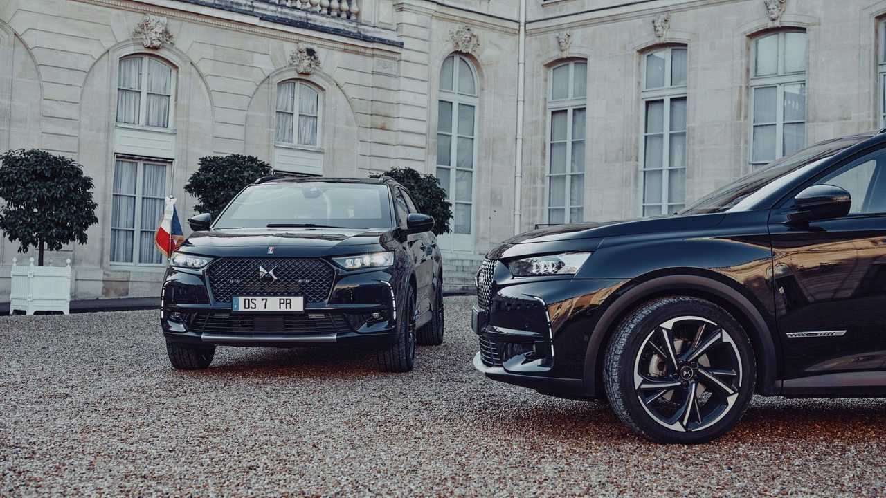 DS 7 Crossback Elysee президента Франции