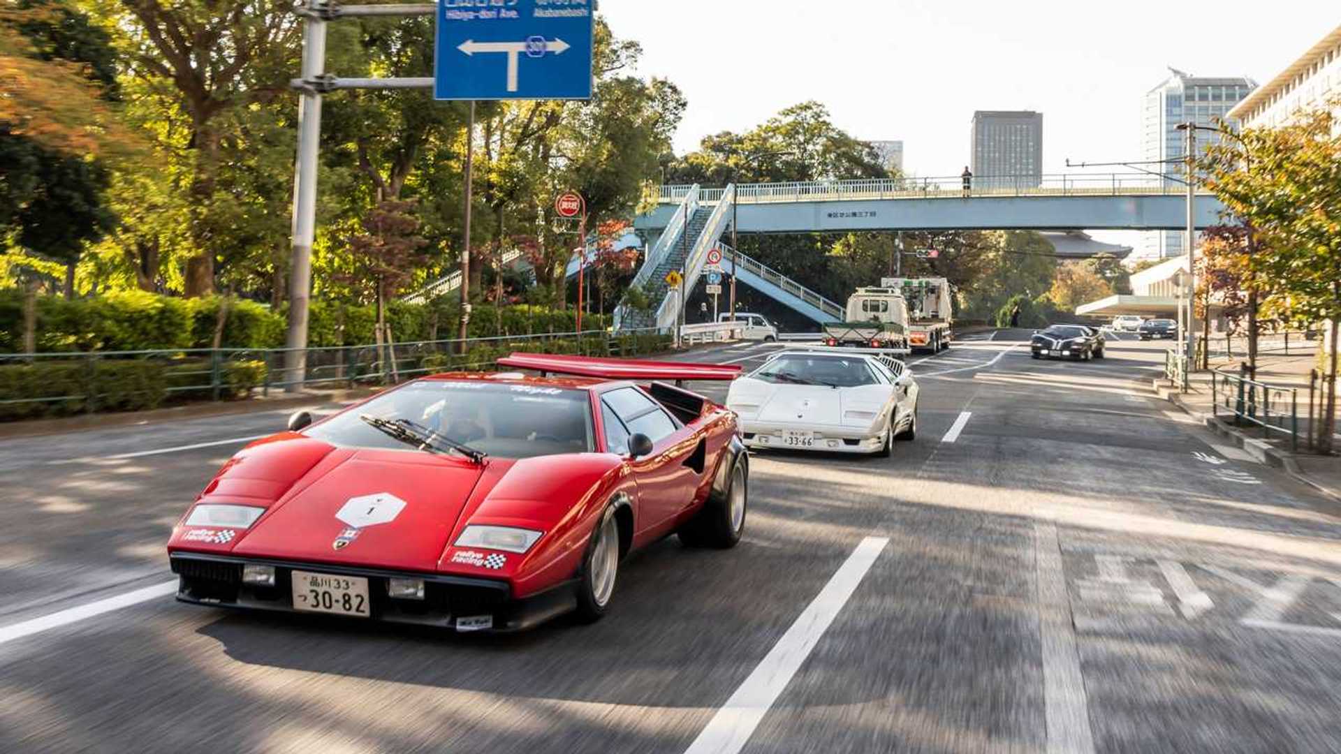 Japón celebra los 50 años del Countach