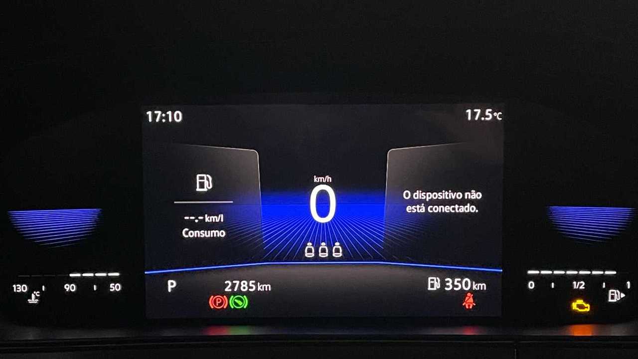 Painel do VW Taos Comfortline