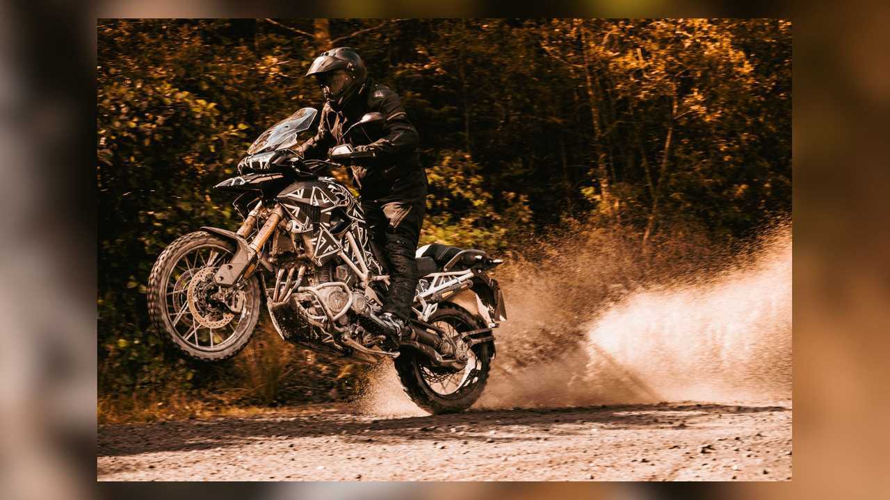 2022 Triumph Tiger 1200 Testing Prototype - Left Side Action Alternate
