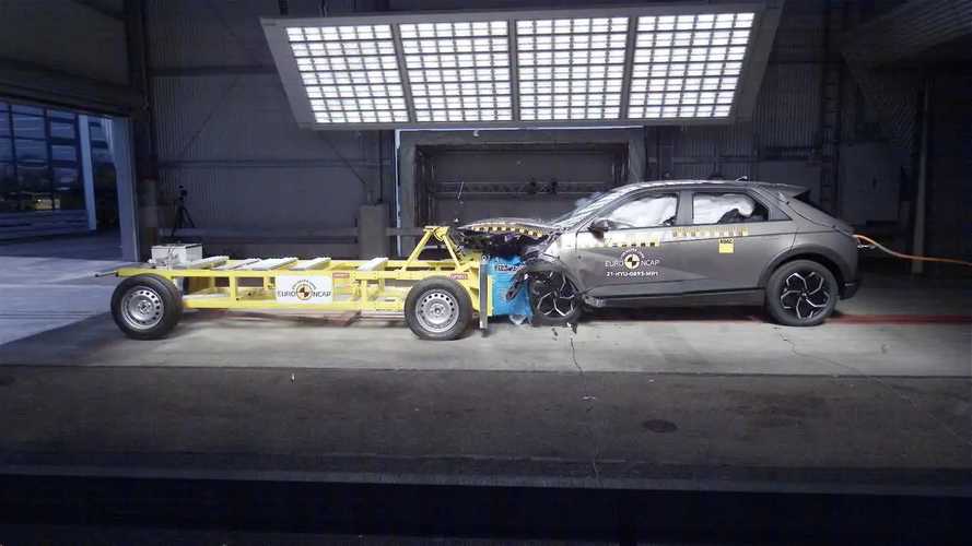 2021 Hyundai Ioniq 5 Euro NCAP Crash And Safety Tests InsideEVs Photos