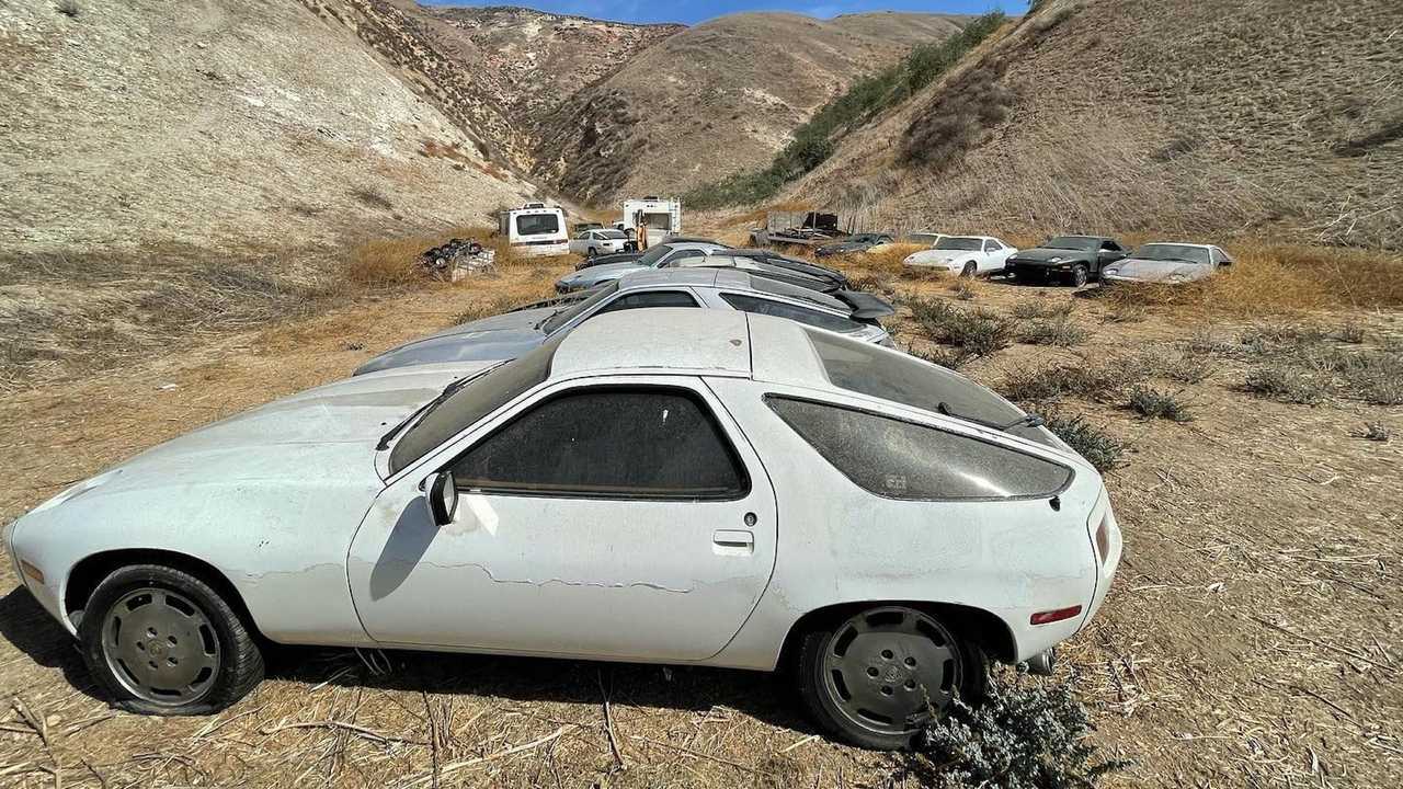Porsche 928 abandonados