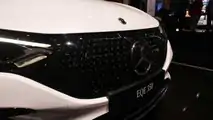 Live photos of Mercedes EQE 350 from IAA 2021