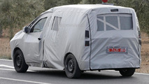 Dacia commercial van based on Lodgy MPV spy photo