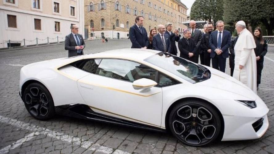 Lamborghini Huracán para el Papa Francisco