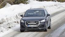 2018 Audi SQ2 Kamuflajsız Casus Fotoğrafları