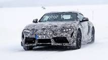 2018 Toyota Supra spy photo with less camo