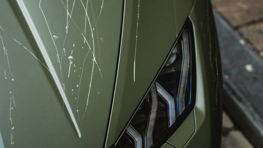 Lamborghini Huracán Avio rayado en Bélgica